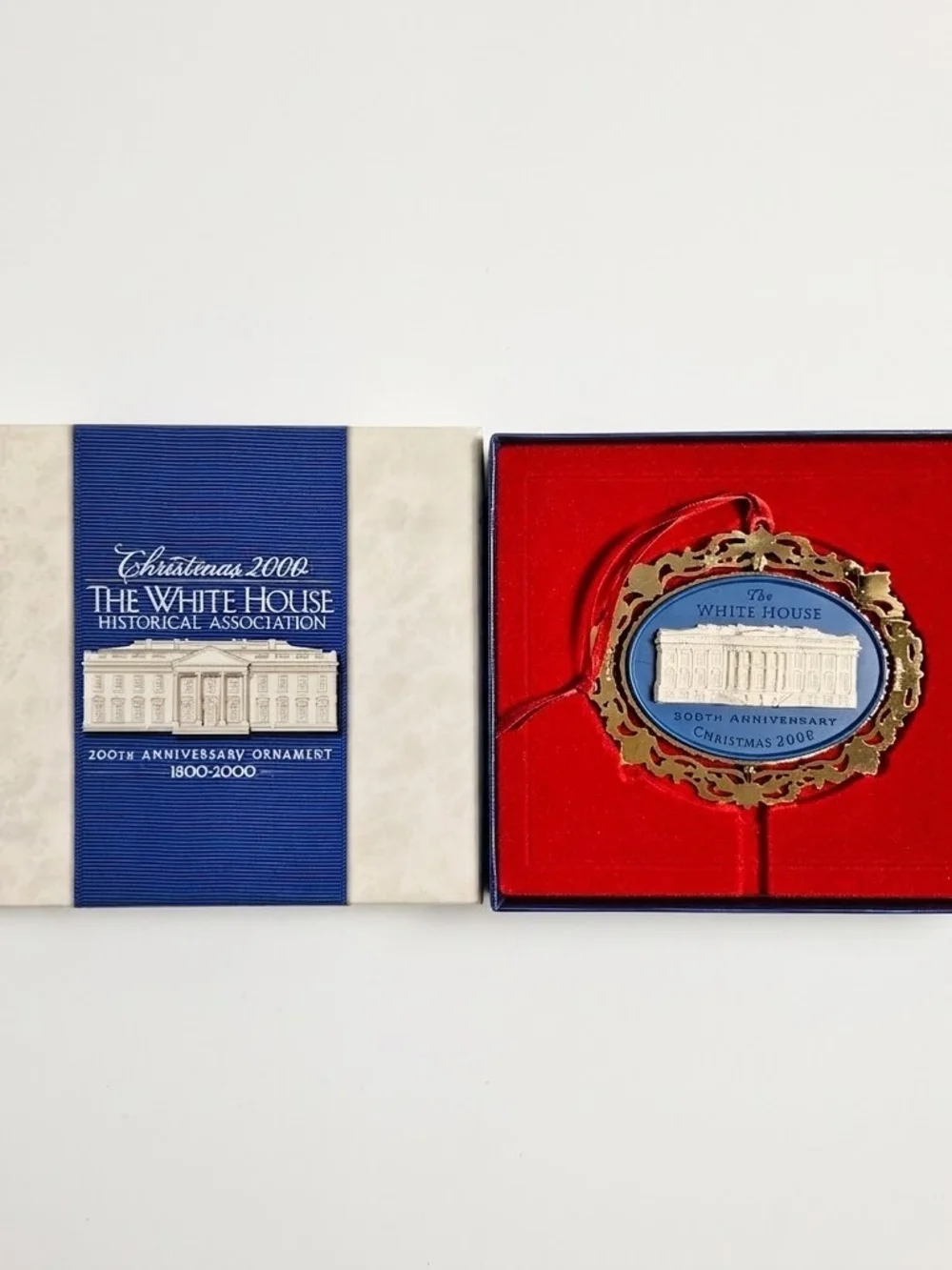White House Historical Association 2000 200th Anniversary Christmas Ornament